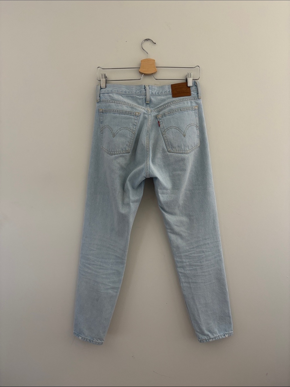 Levi's Light Blue Wedgie Icon Jeans - Picture 2 of 4